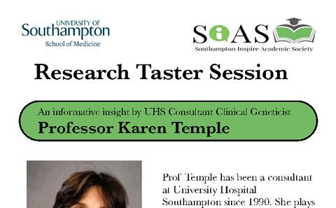 Research taster session
